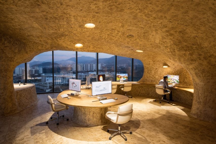 Cave office