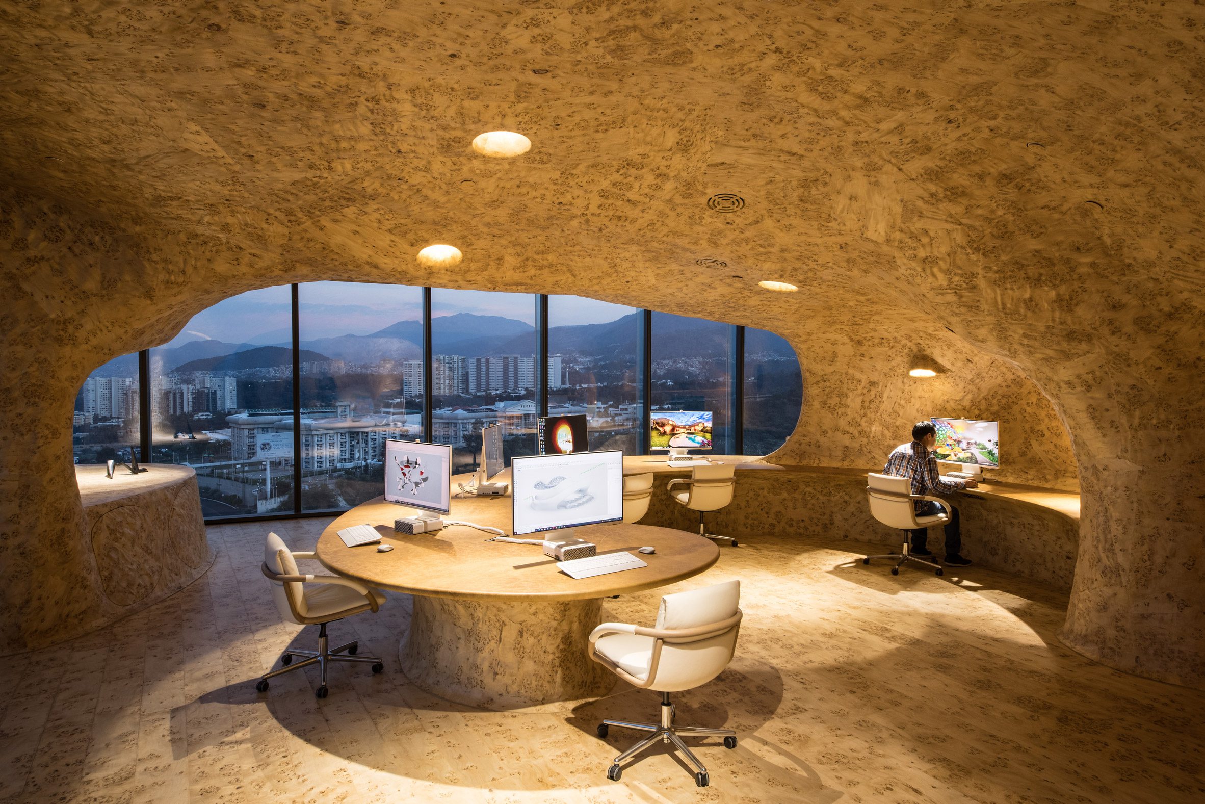 Cave office