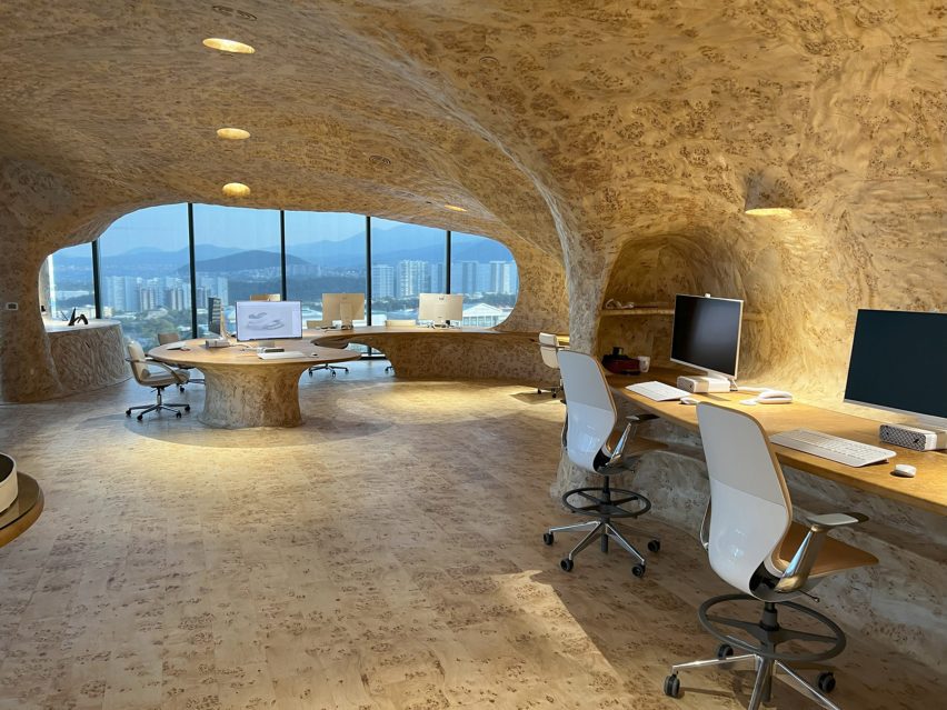 Cave office