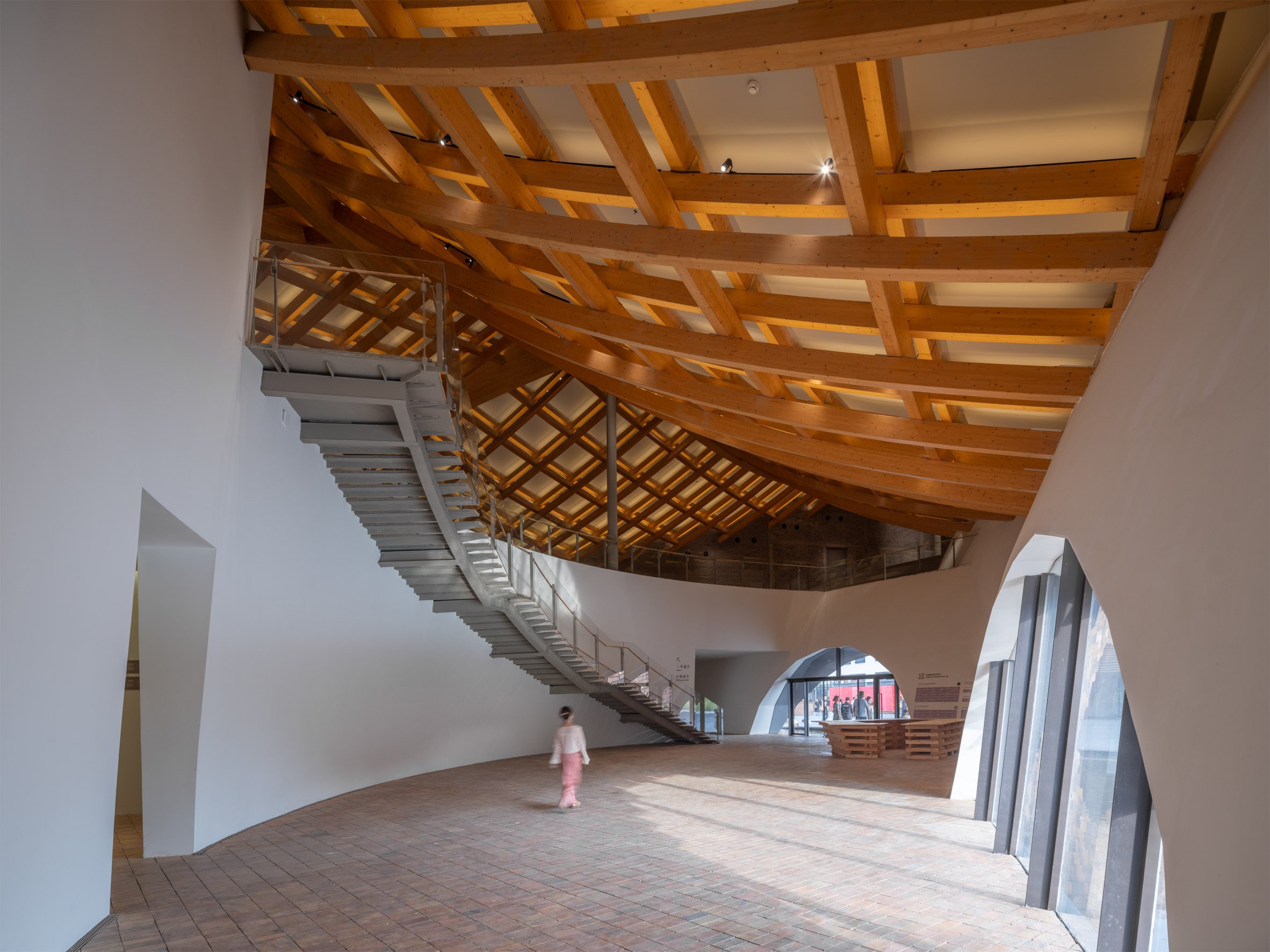 Ground floor of UCCA Clay Museum