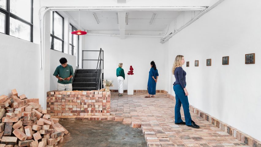 Photo of the Clay, Library, Land Studies exhibition