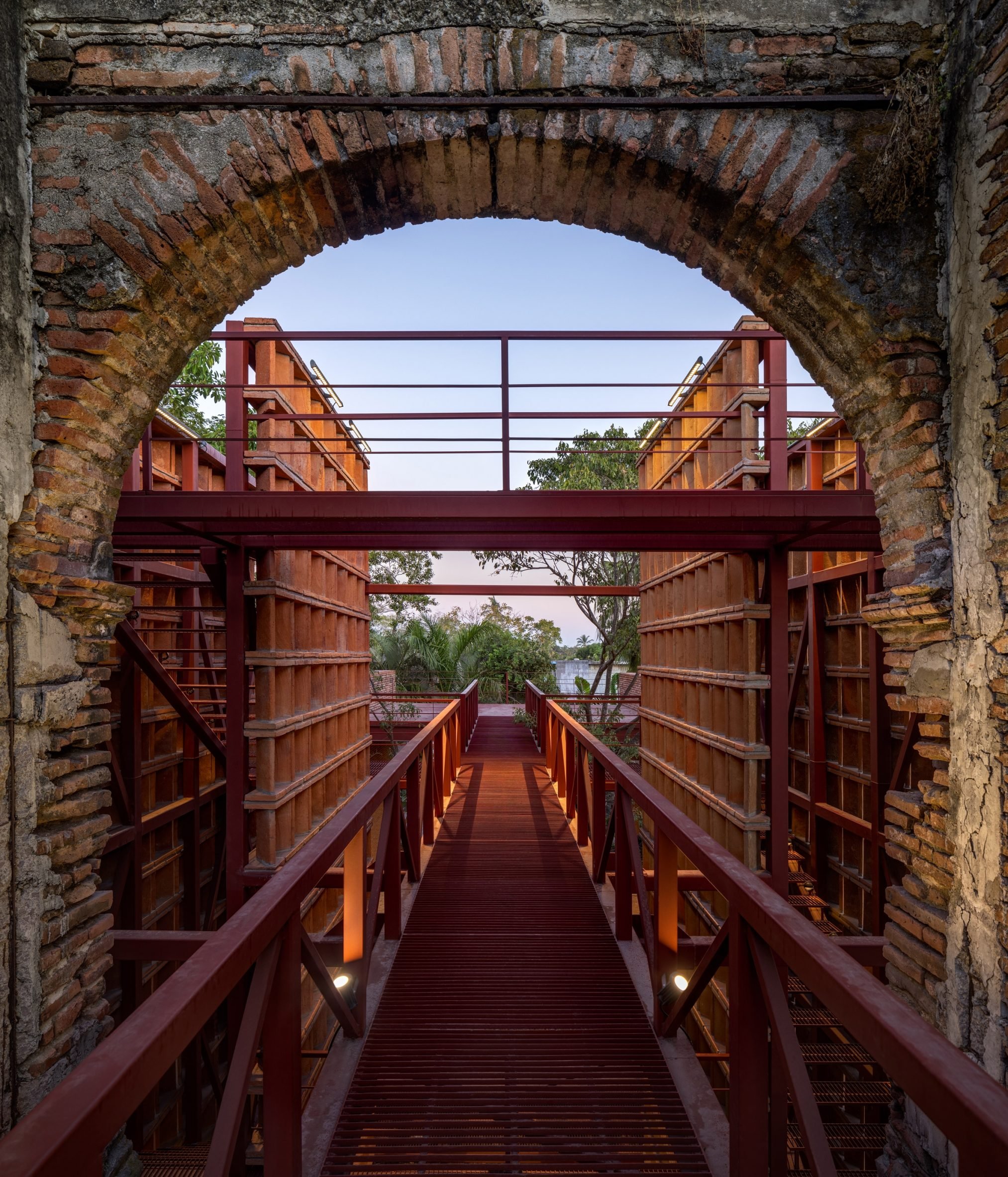 Bridge of San Blas port building by Colectivo C733