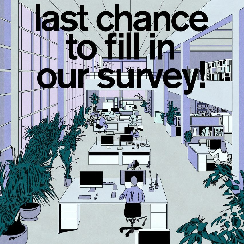 Last chance to fill in our survey