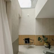 DHaus brings "sense of openness" to Datum House with wall-to-wall skylight