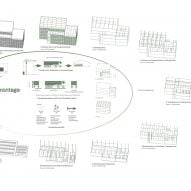 Diagram of Sporthallenprovisorium Gloriarank by Itten+Brechbuhl