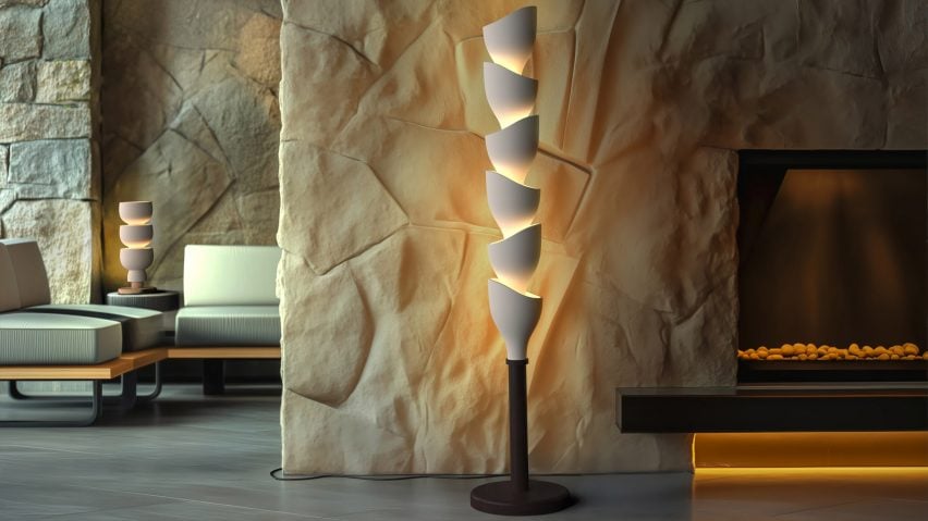 Floor and table lamps by Naaya Studio