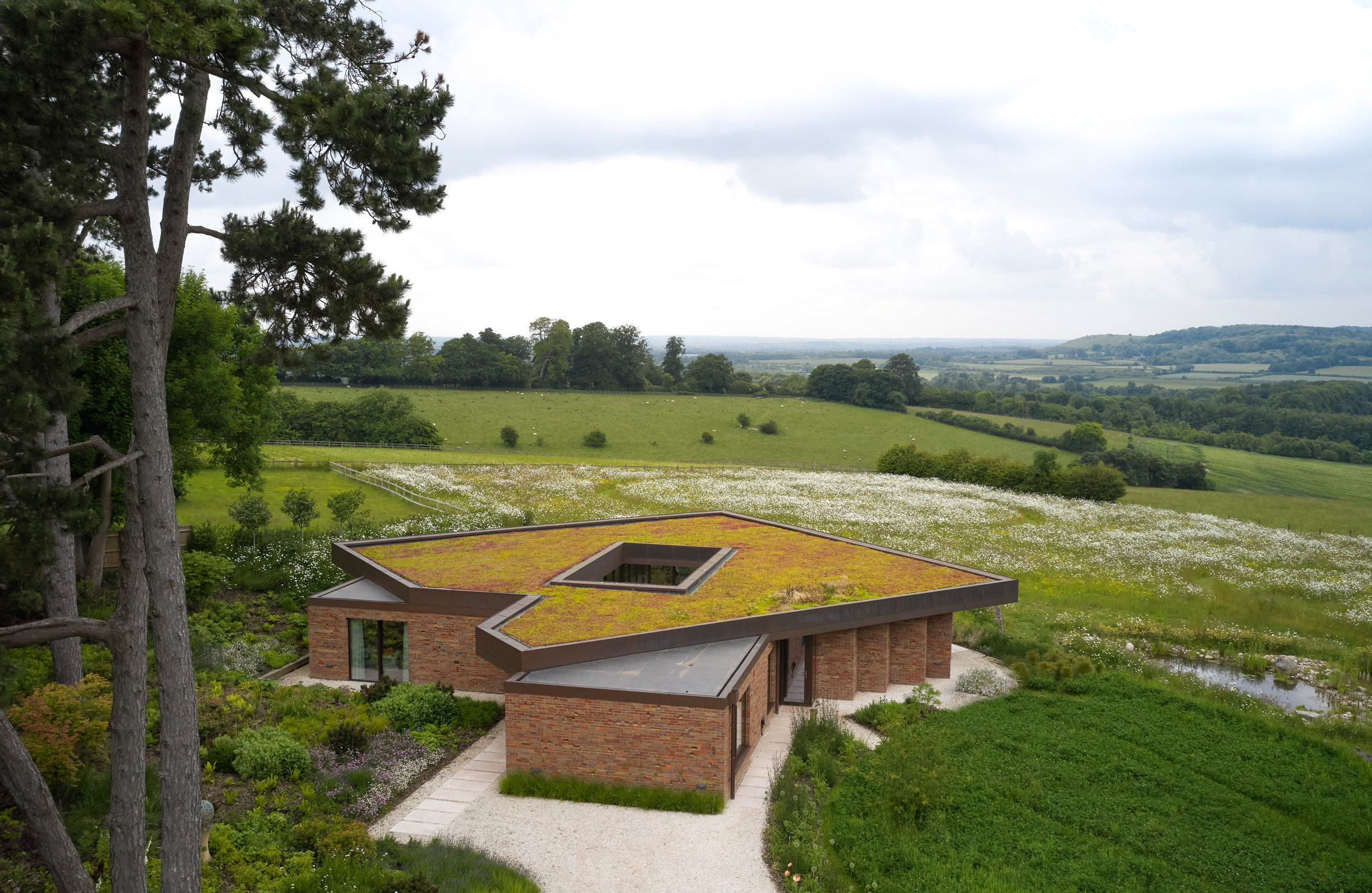 Aerial view of Foxglove House by Kirkland Fraser Moor