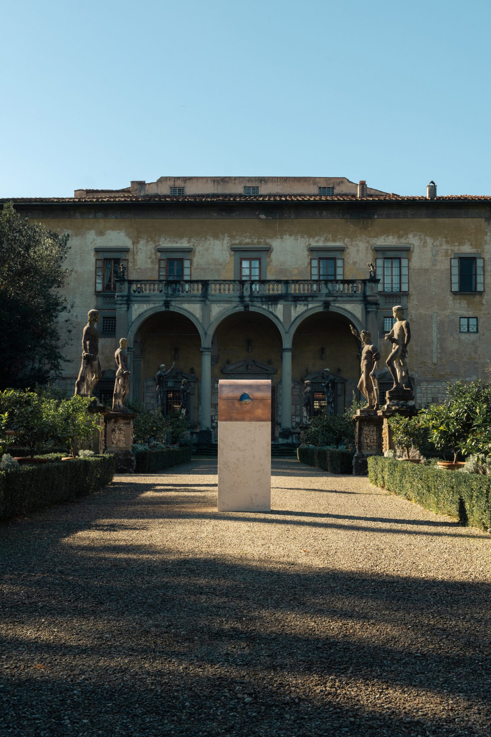 Chest by Pierre De Valck at Palazzo Corsini al Prato for Future Relics exhibition by Galerie Philia and Shifting Vision