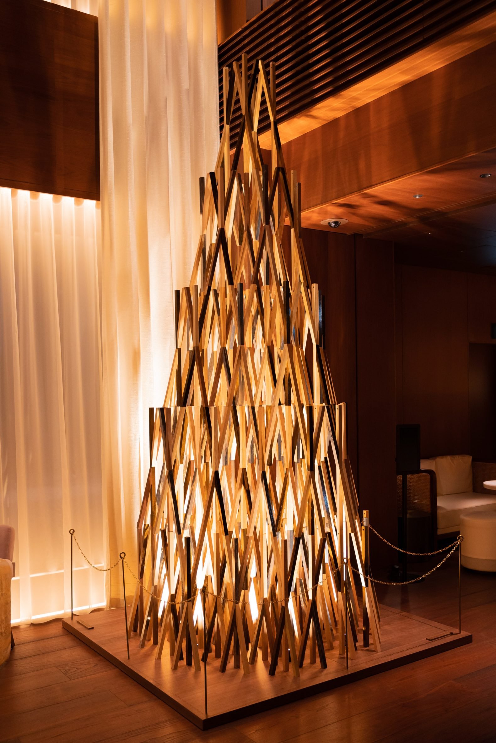 Kengo Kuma Christmas trees