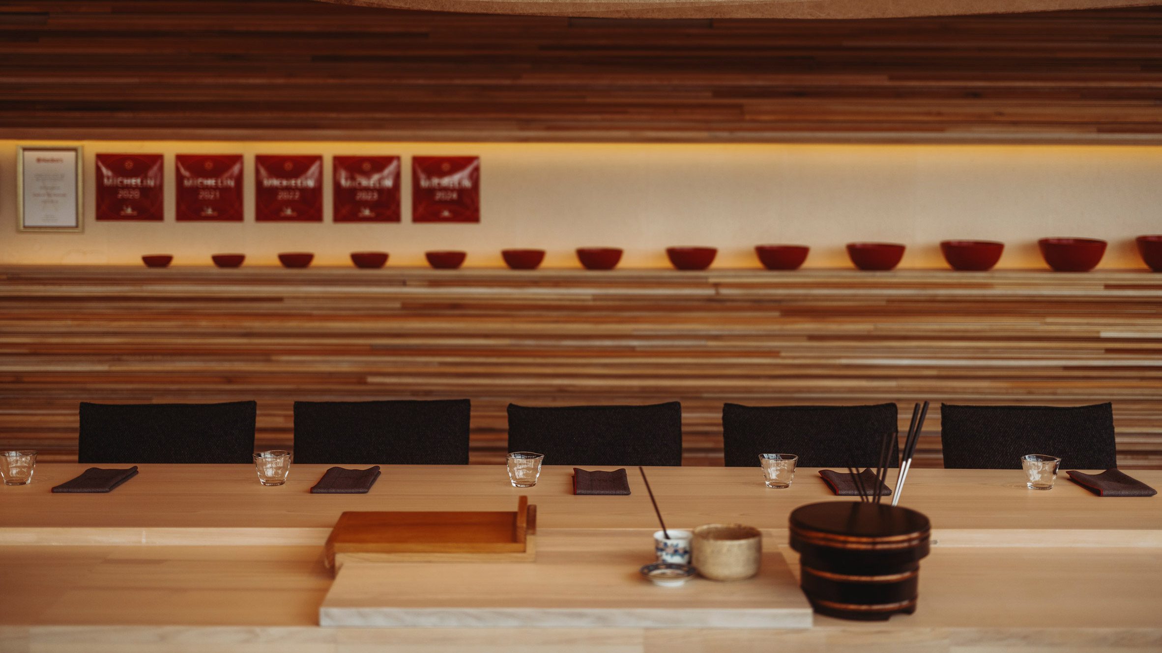 Traditional Sushi Restaurant Interior Design