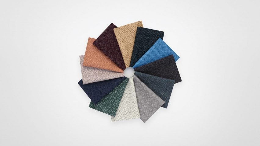 Kvadrat first recycled polyester textile