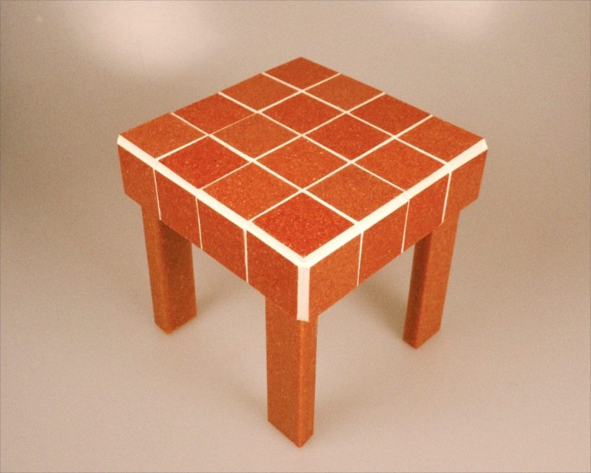 Orange table