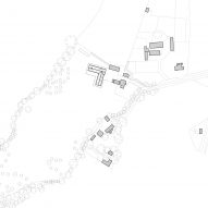 Plan of Weald House by Mailen Design and Peter Bradford Architects