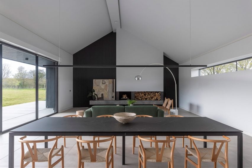 Living space within home by Mailen Design and Peter Bradford Architects