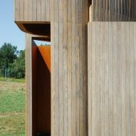 Wood pavilion