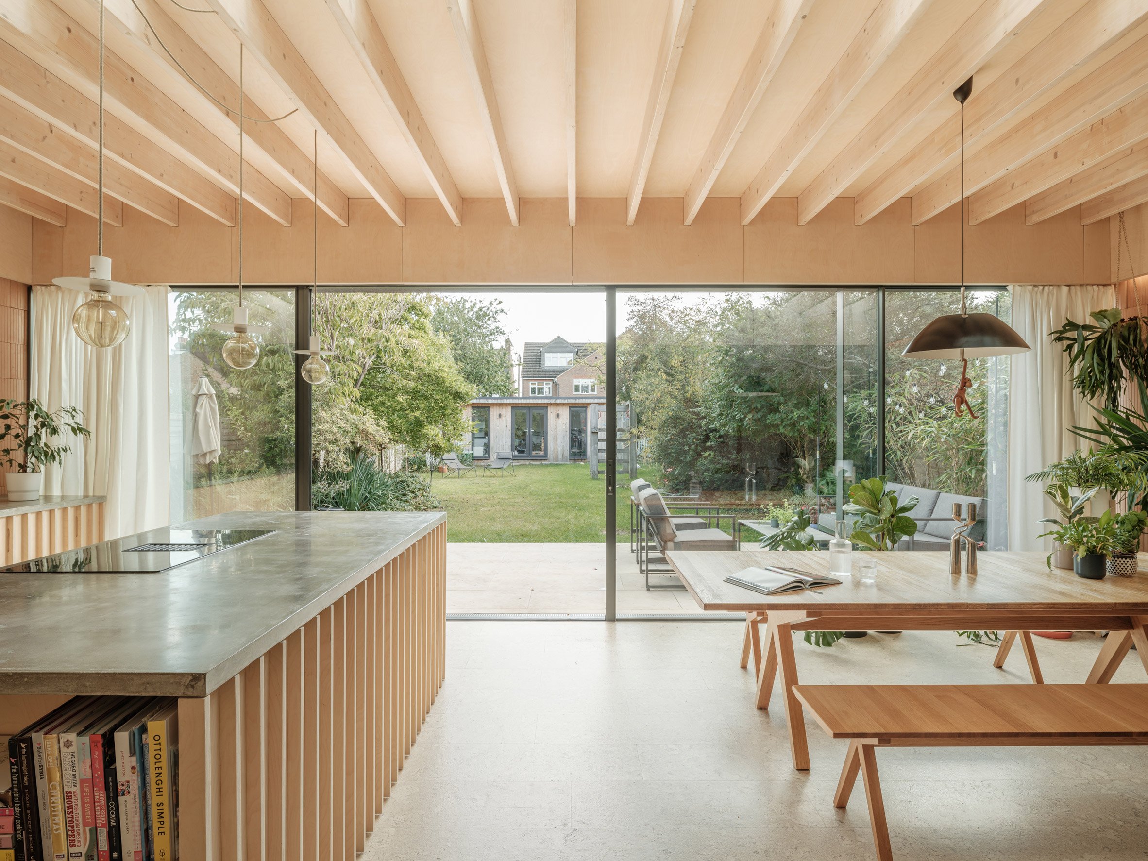 Ceiling of St Albans extension by Michael Henriksen