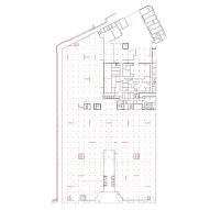 Floor plan of Midland Metropolitan University Hospital by HKS, Cagni Williams and Sonnemann Toon Architects.