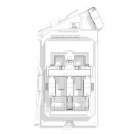 Floor plan of Midland Metropolitan University Hospital by HKS, Cagni Williams and Sonnemann Toon Architects.