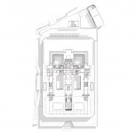 Floor plan of Midland Metropolitan University Hospital by HKS, Cagni Williams and Sonnemann Toon Architects.