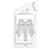 Floor plan of Midland Metropolitan University Hospital by HKS, Cagni Williams and Sonnemann Toon Architects.