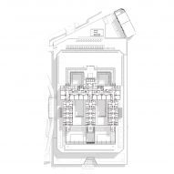 Floor plan of Midland Metropolitan University Hospital by HKS, Cagni Williams and Sonnemann Toon Architects.