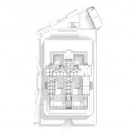 Floor plan of Midland Metropolitan University Hospital by HKS, Cagni Williams and Sonnemann Toon Architects.