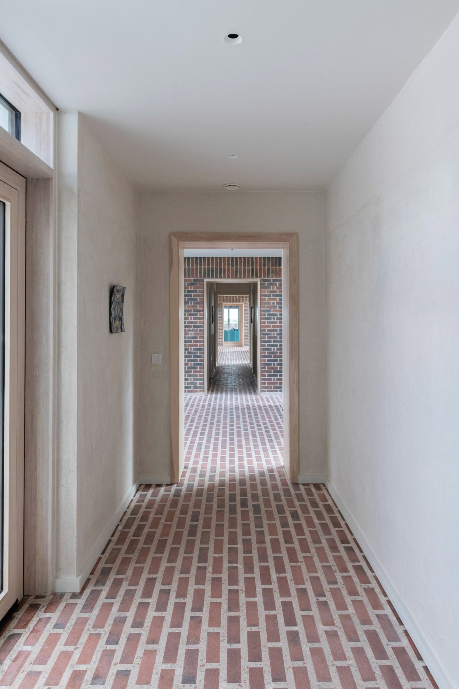 Corridor inside New Streat Hill House by BakerBrown Studio