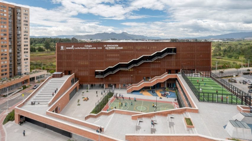 Lucila Rubio de Laverde school by Nómena Arquitectura