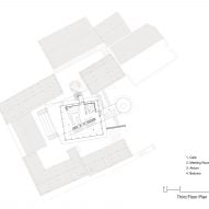 Third floor plan Porcelain Factory Conversion by People's Architecture Office