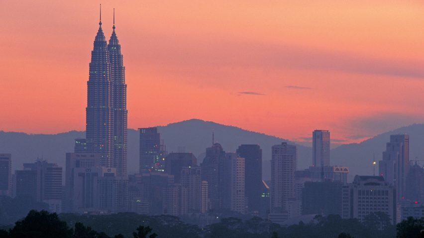 Sunset with Petronas Towers