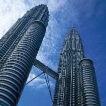 Petronas Towers from ground