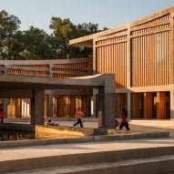 Project Mingde uses "cascading" roofs on Chinese nursery to recycle rainfall