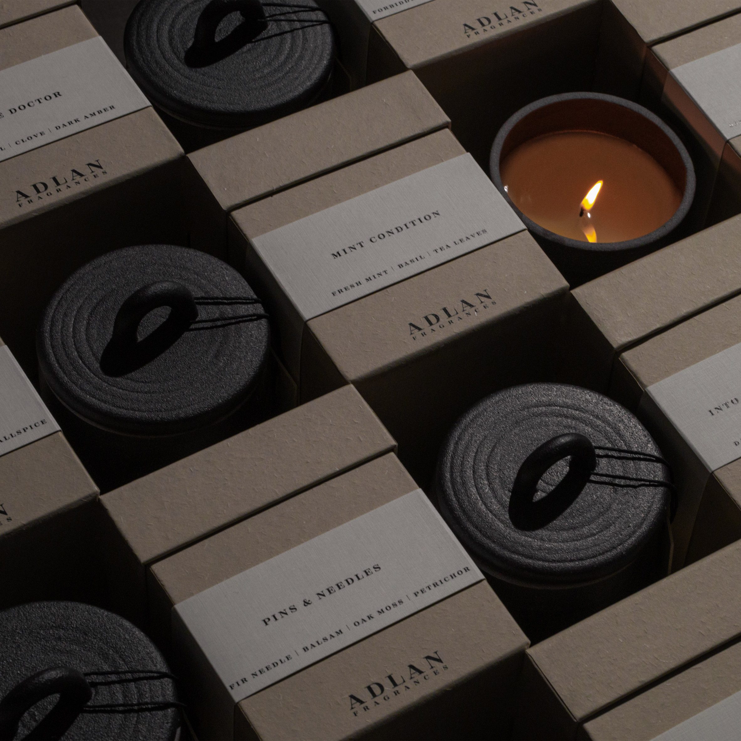 Candles selected for a gift guide