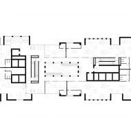 Plan of Puzzle Tirana by NOA and Atelier4