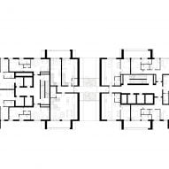 Plan of Puzzle Tirana by NOA and Atelier4