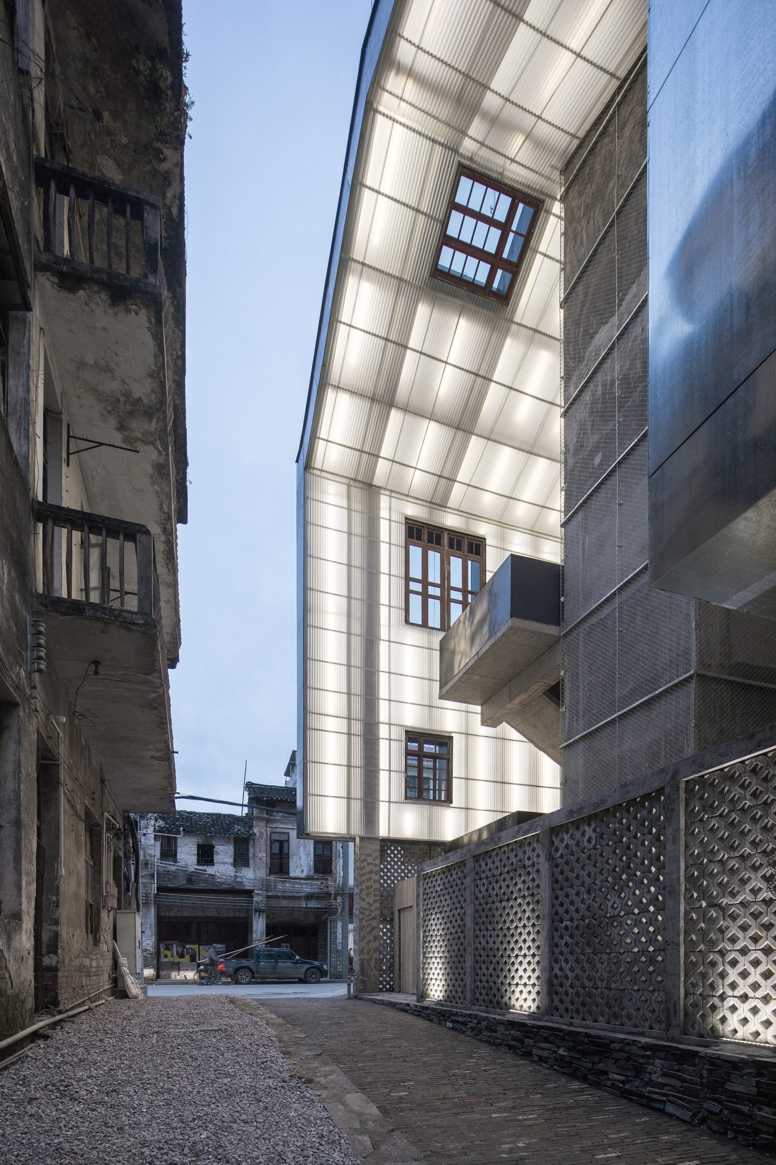 Exterior of Lianzhou Museum of Photography in China