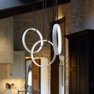 Rings lights by Ted Bradley Studio