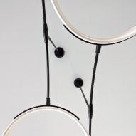 Rings lights by Ted Bradley Studio