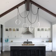 Rings lights by Ted Bradley Studio