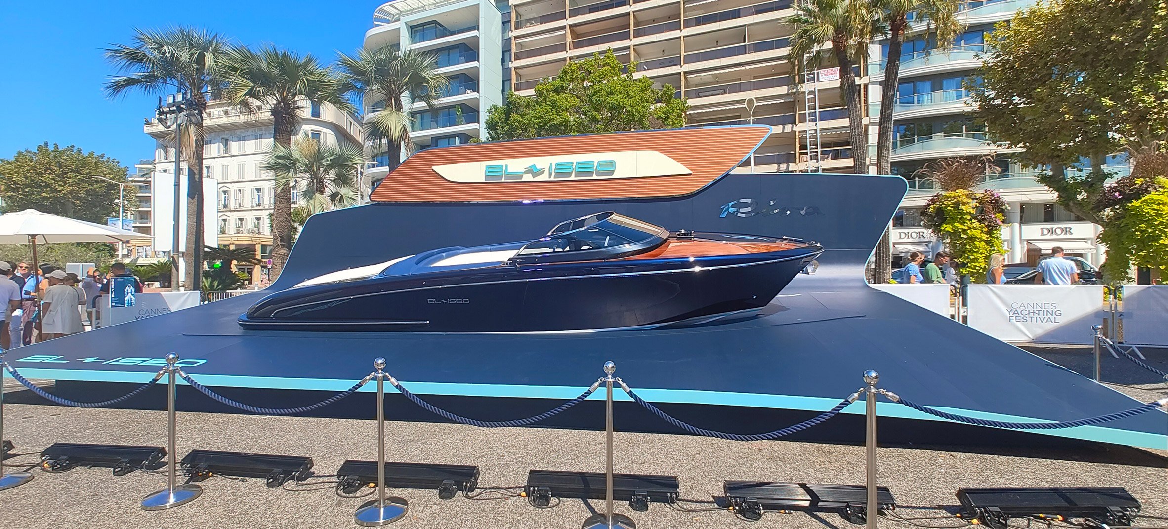 The Riva El-Iseo at Cannes Yachting Festival 2024