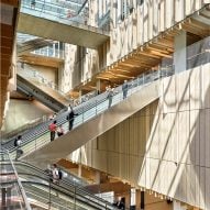 Saint Denis Pleyel station by Kengo Kuma