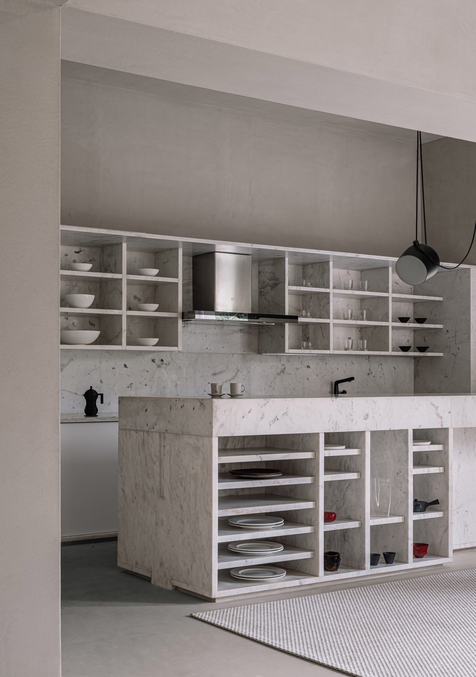 Kitchen at Sār Residence