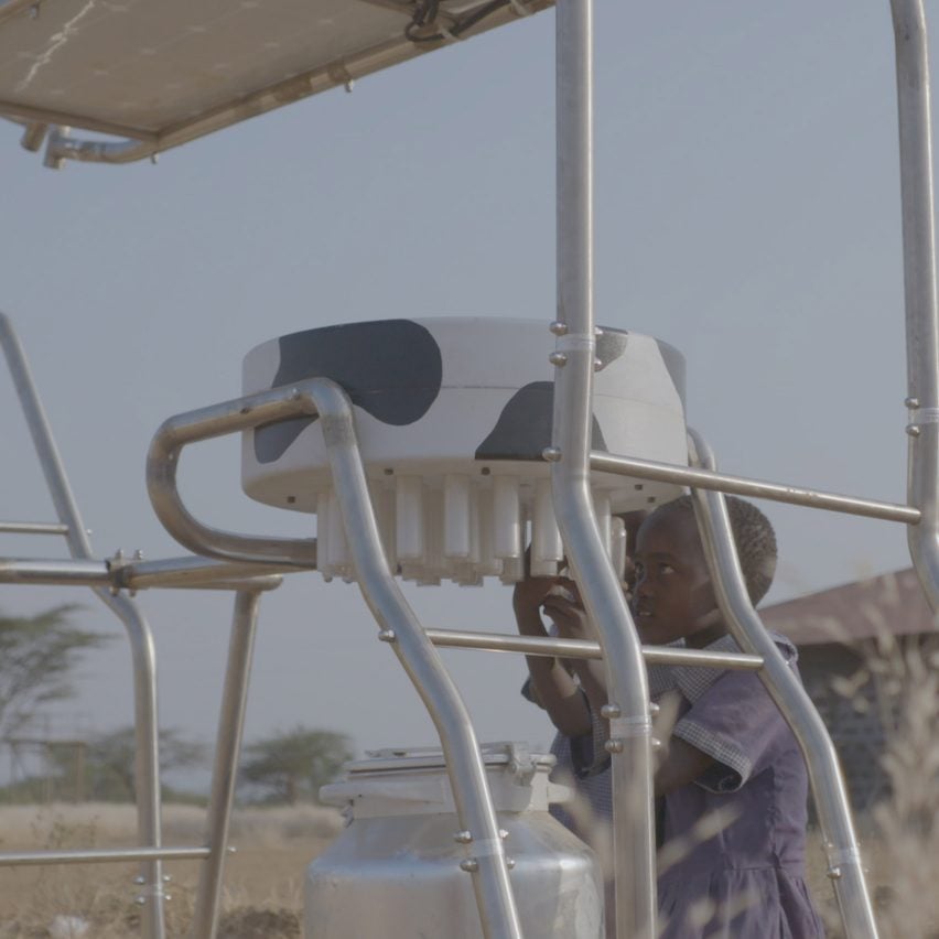 Solar Cow in Kenya