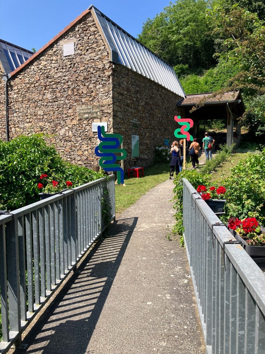 Bridge in a small village