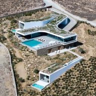 Local geology informs Mykonos hillside villa by Tom Dixon and A31 Architecture