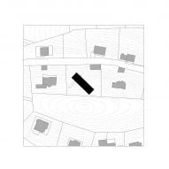 Site plan Villa Sidonius by Stempel & Tesar