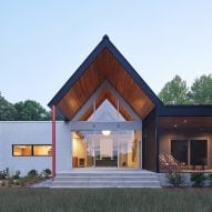 Studio Becker Xu revises dogtrot model for North Carolina house