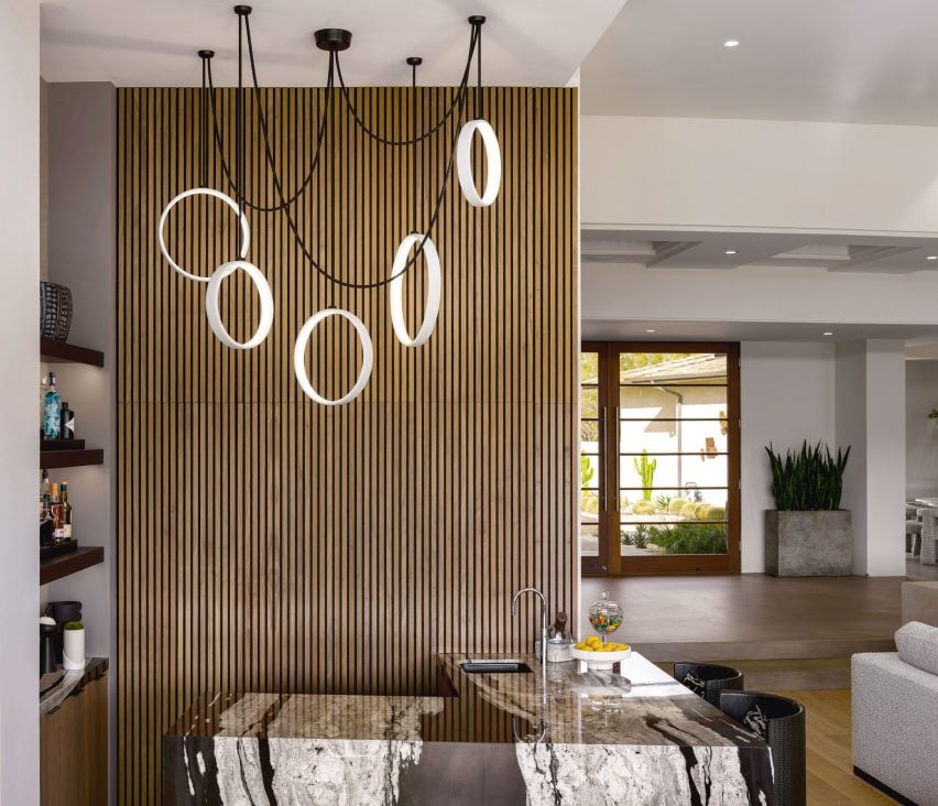 Rings lights by Ted Bradley Studio