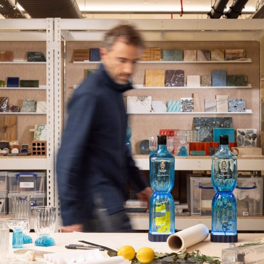 Thomas Heatherwick Bombay Sapphire gin bottle