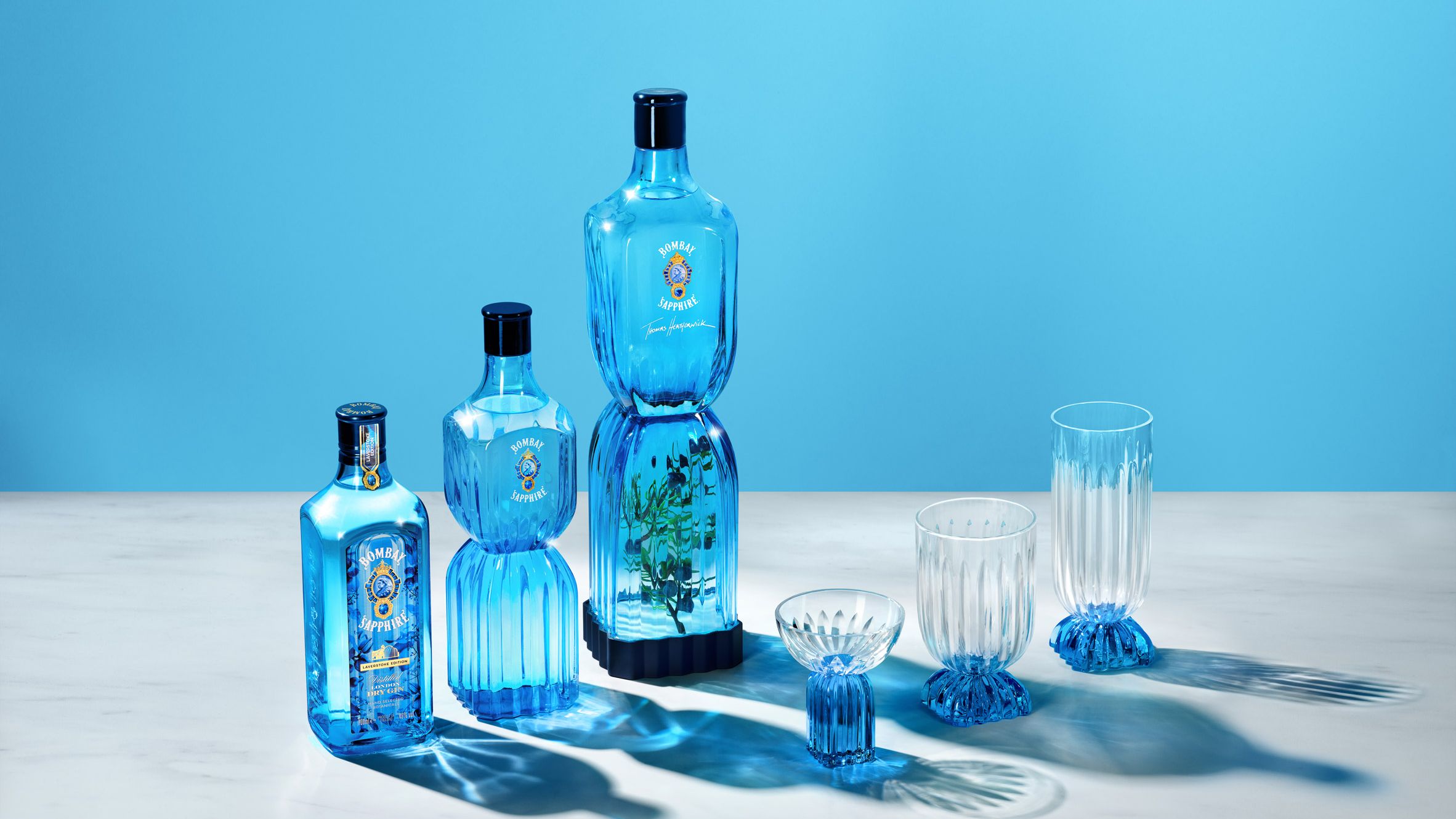 Thomas Heatherwick collection of gin glassware